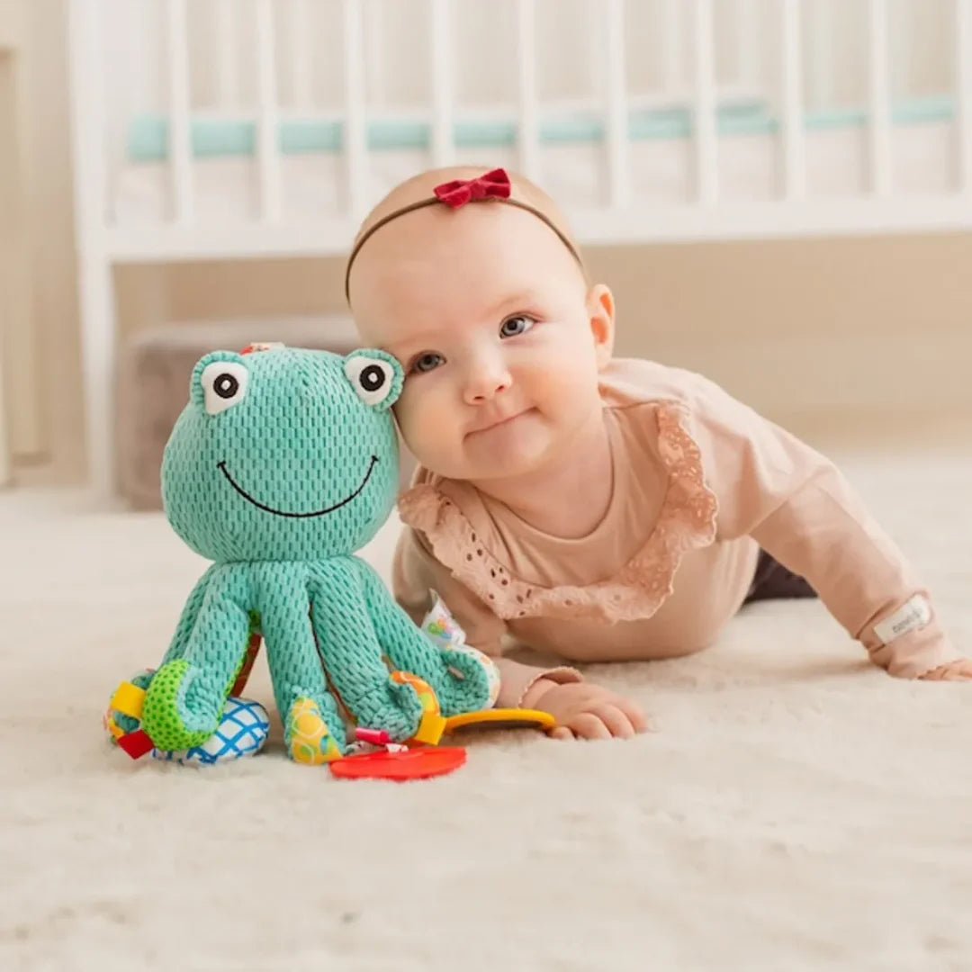 Juguete Pulpo Con Mordedoras Para Bebés