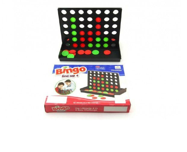 Juego De Mesa Bingo Line Up 4 Para Niños