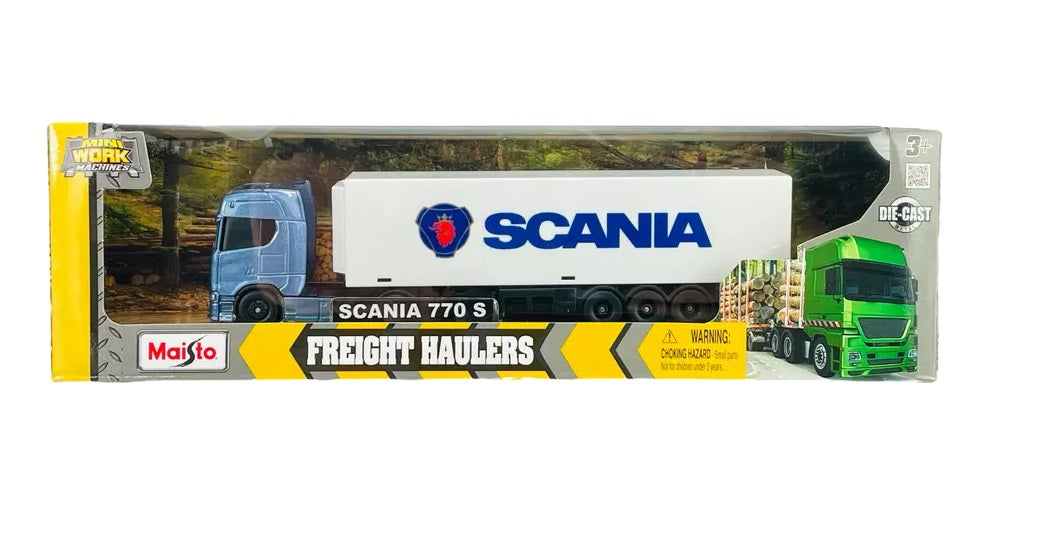 Camión a escala Contenedor Scania Maisto