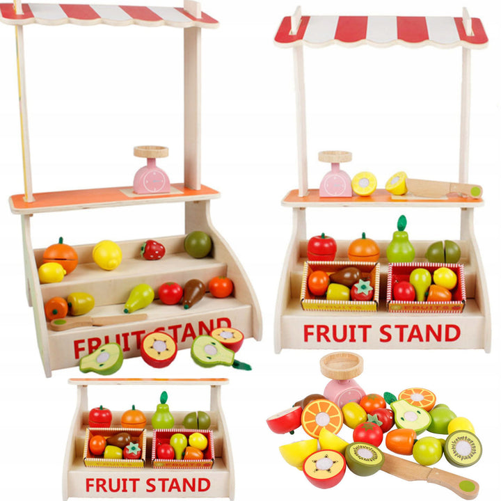 Juguete Didáctico Tienda De Frutas Para Niños