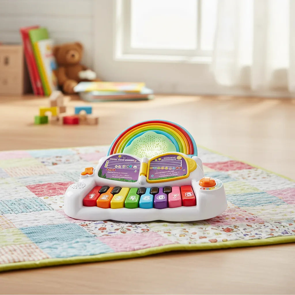 Juguete Piano Arcoíris Musical Para Niños