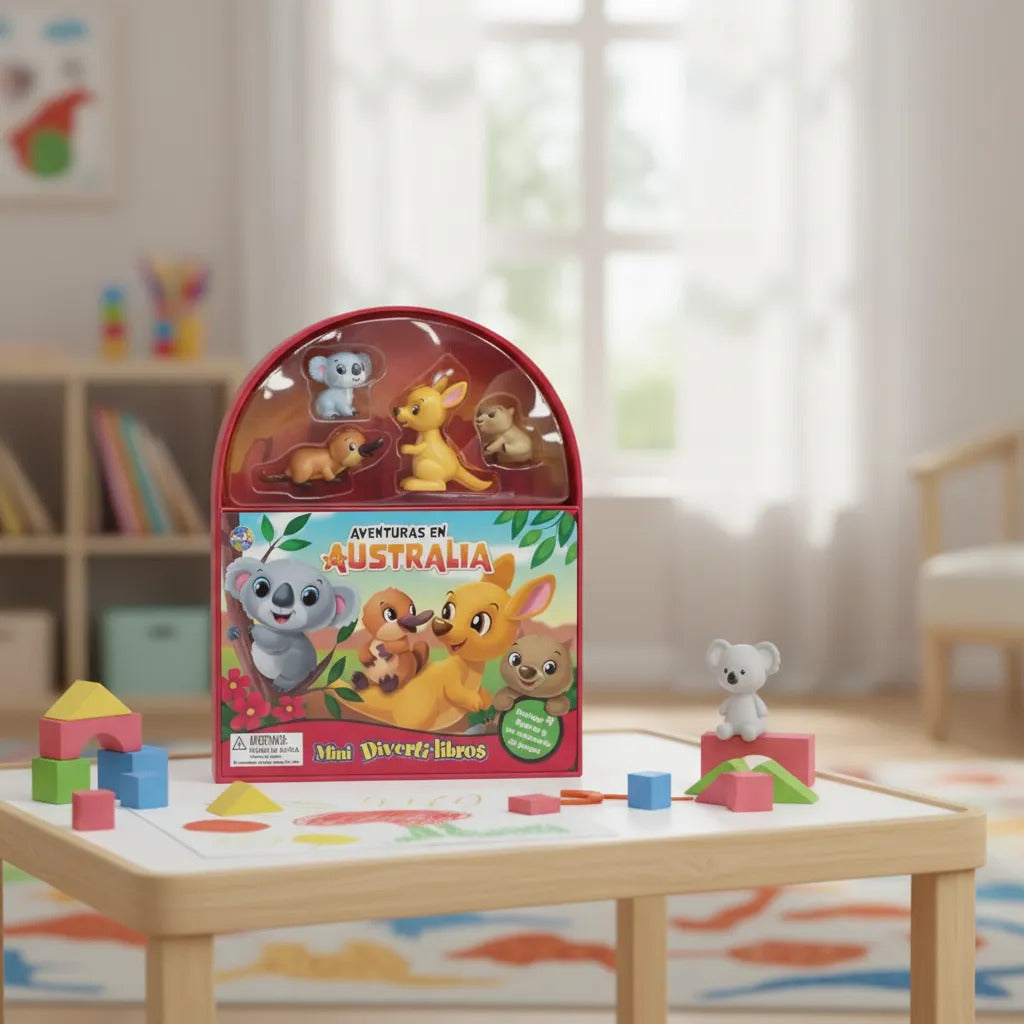 Libro Mini Divertilibros Australia Para Niños