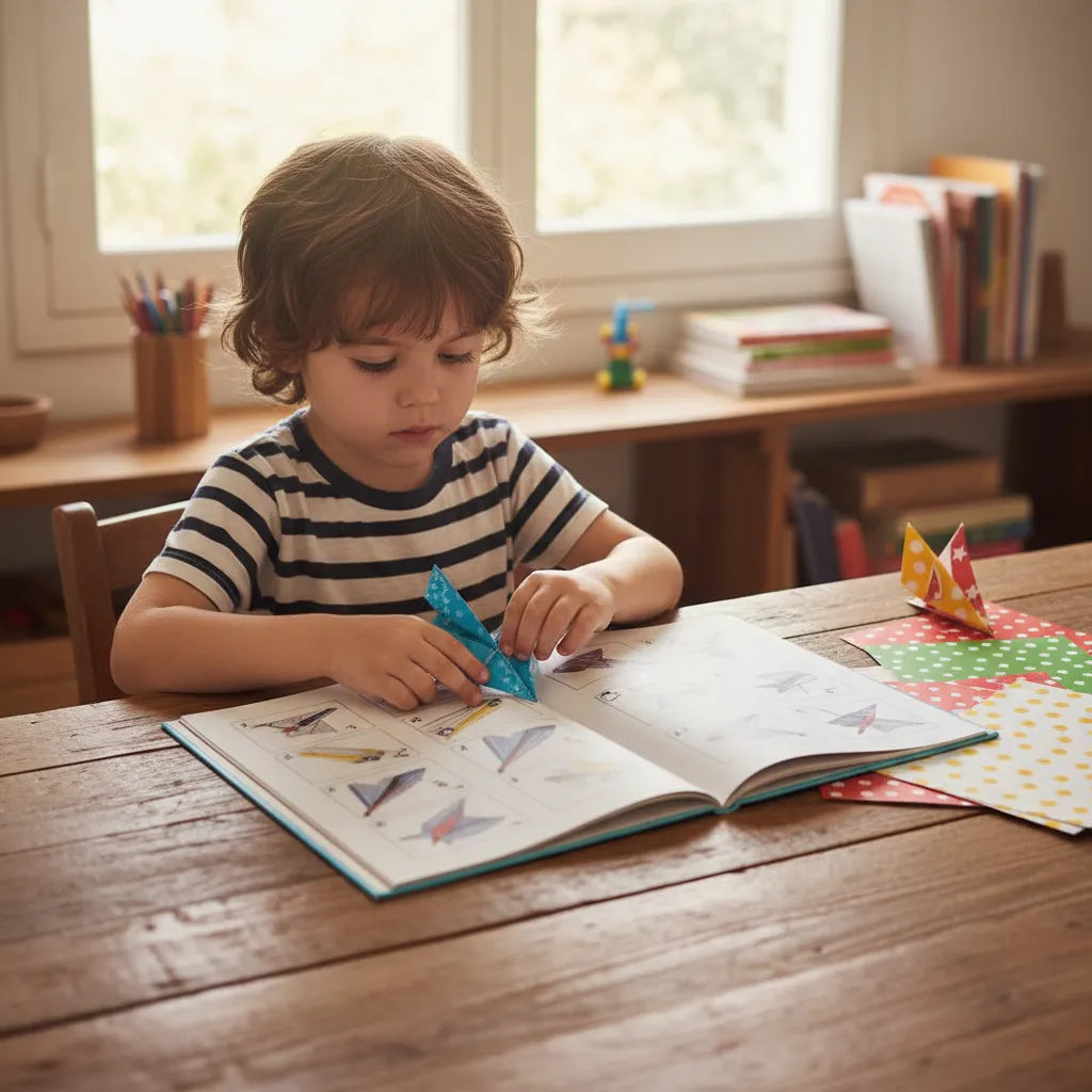 Libro Crea Origami Aviones Para Niños Adultos