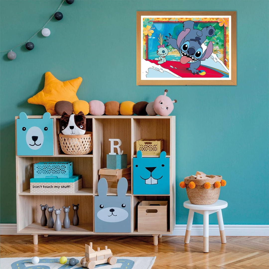 Rompecabezas 2x20 Piezas Stitch Para Niños