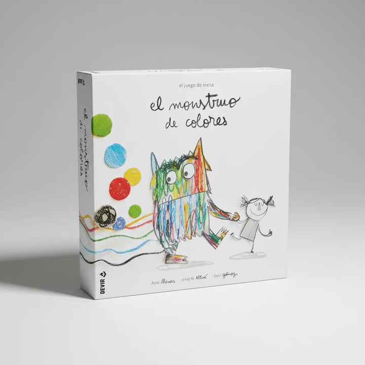 Juego De Mesa El Monstruo De Colores Para Niños Familia