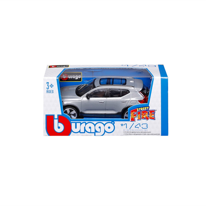 Carros Coleccionable Bburago A Escala 1:43 Volvo Ex40 Gris