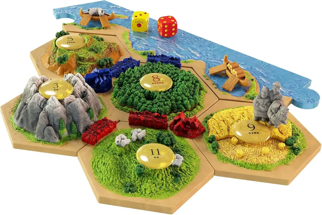 Devir Catan Edición 3d En Español Original Coleccionable