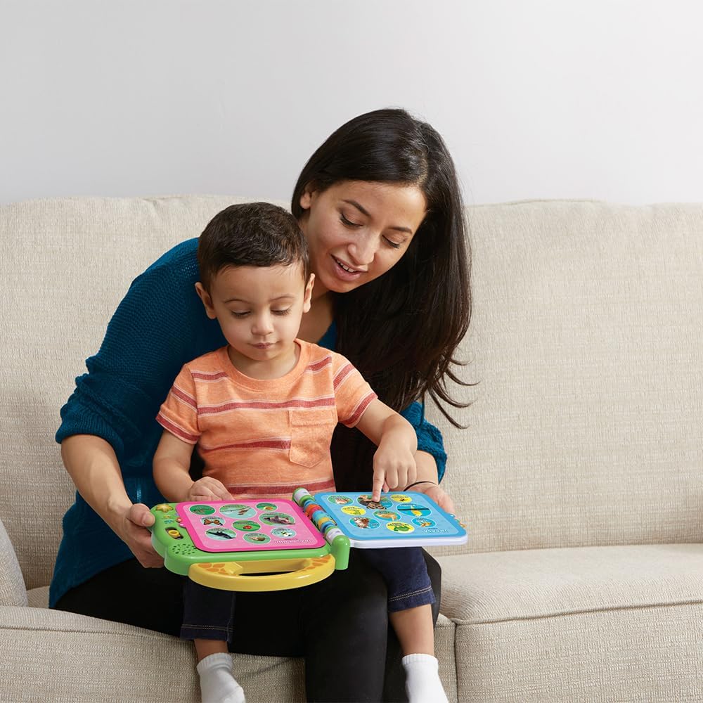 Juguete Libro Bilingüe De Animales Para Niños
