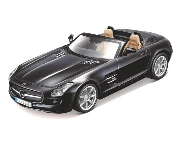 Carro A Escala 1/32 Mercedes-benz Sls Amg Roadster Negro