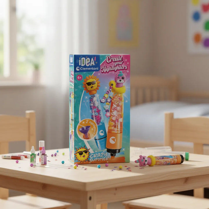Set Ciencia Crea Tus Resaltadores Clementoni Para Niños