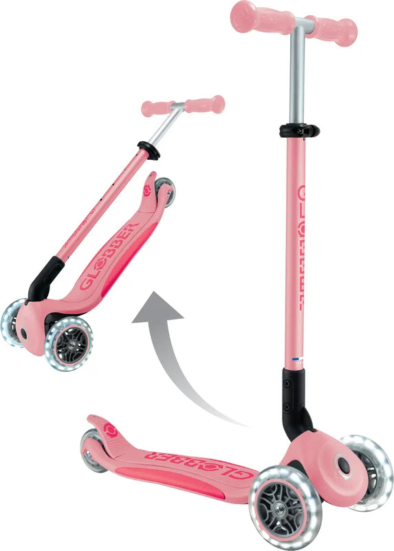 Patineta Primo Plus Lights  Rosado Para Niños