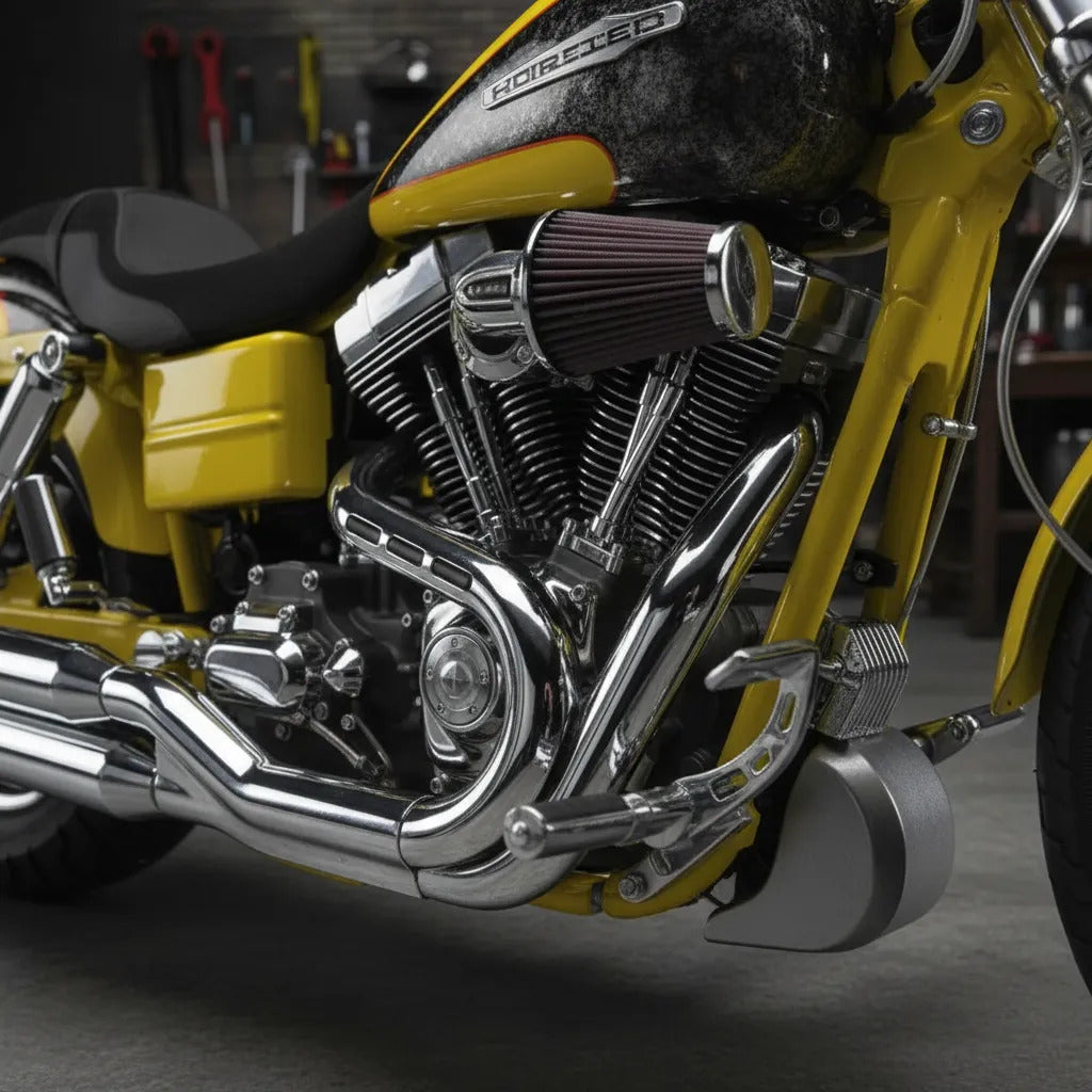 Moto A Escala Harley-davidson 2009 FXDFSE CVO Fat Bob