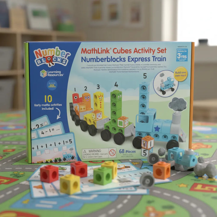 Set Tren Números Numberblock Para Niños