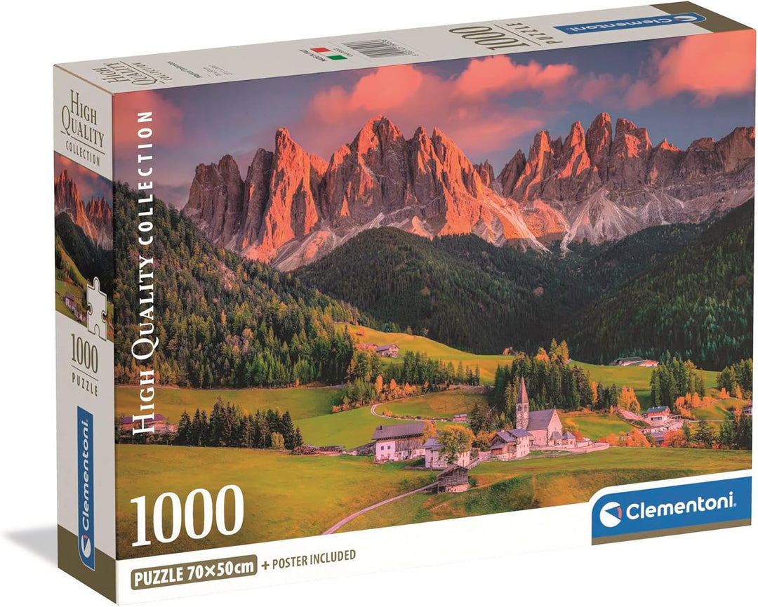 Rompecabezas 1000 Piezas Alpes Dolomitas