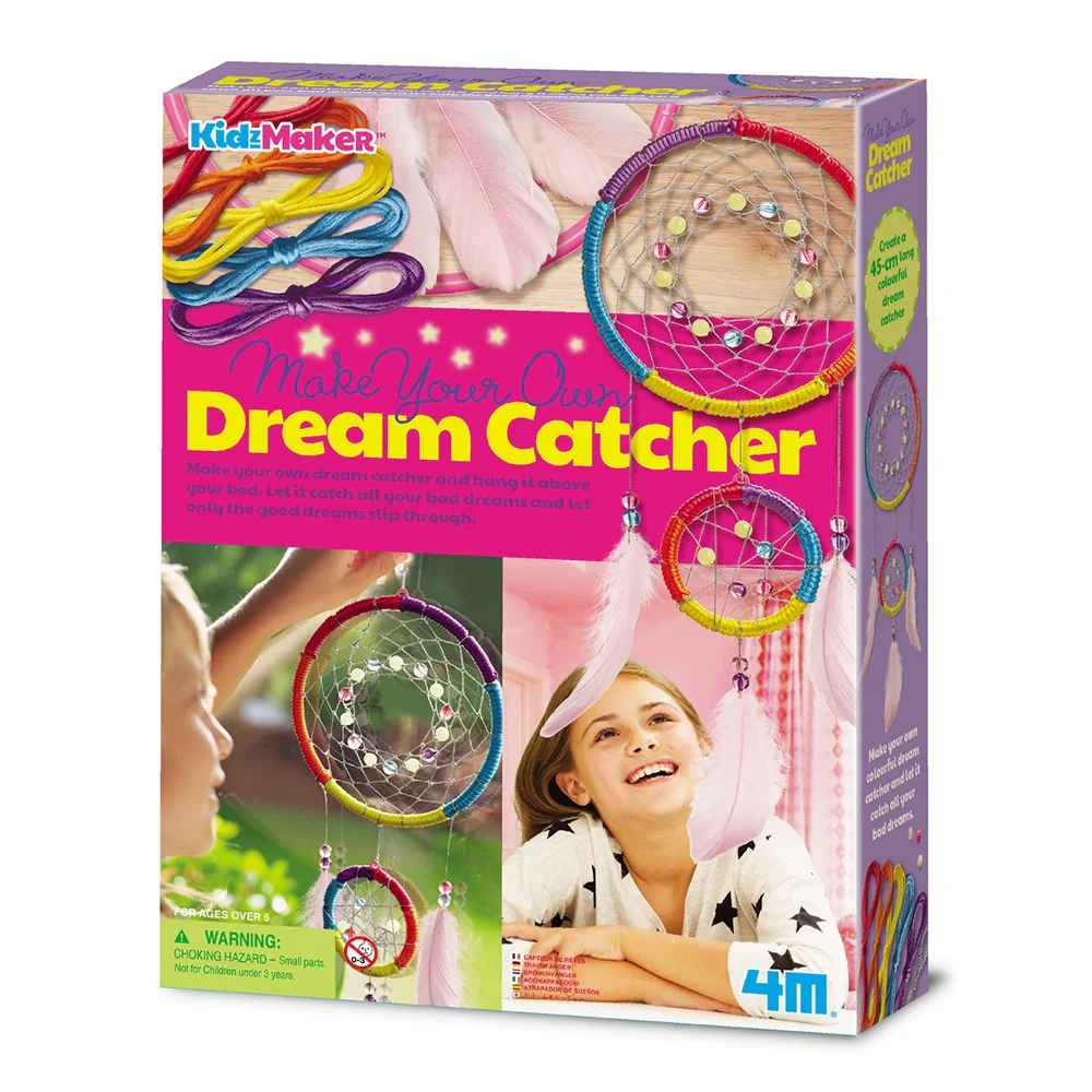 Kit Didáctico Crear  Atrapasueños Colorido Para Niños