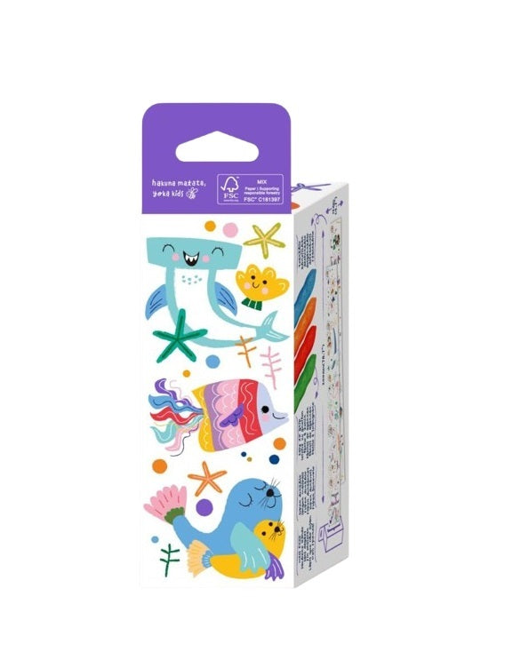 Juego Para Colorear Vida Marina Para Niños