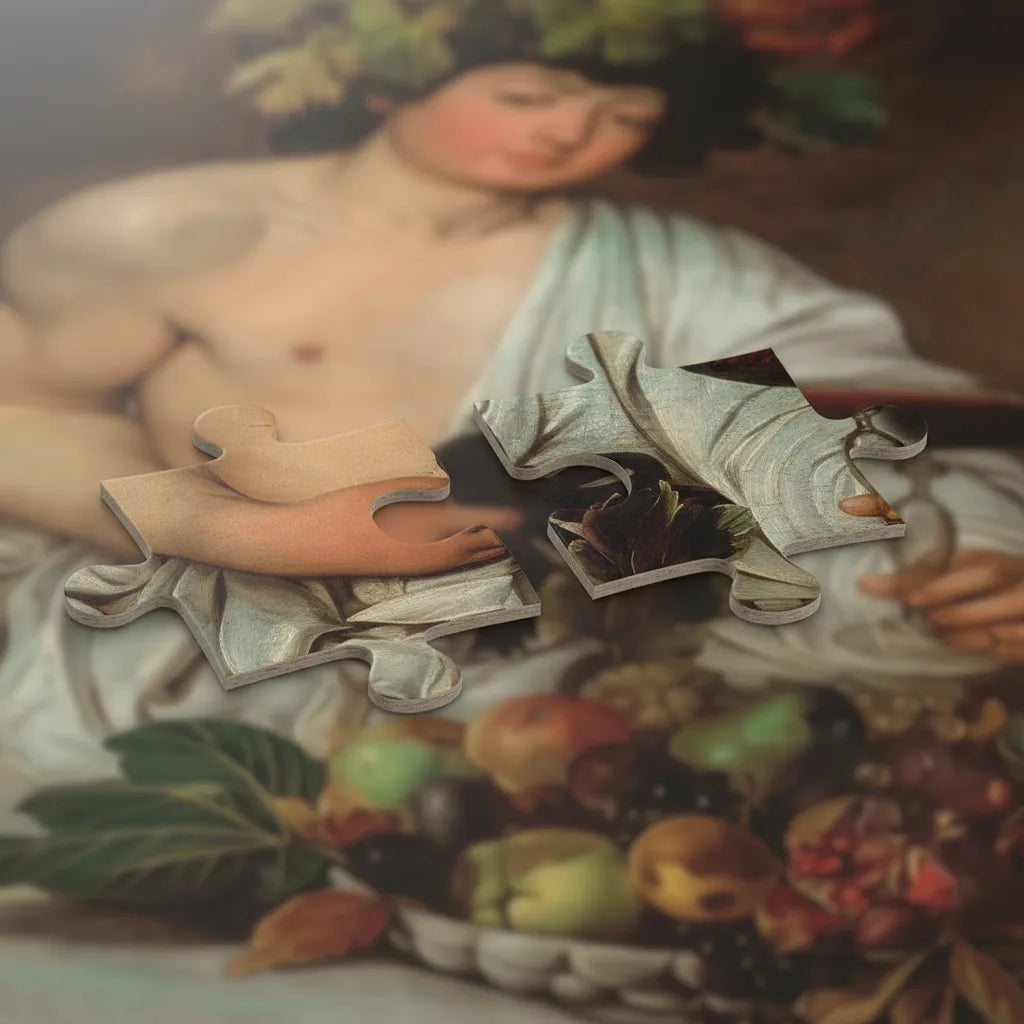 Rompecabezas Adultos 1000 Piezas Obra De Baco Caravaggio