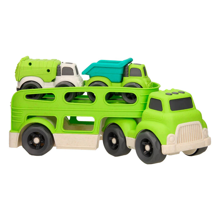 Juego Camión Urbano Con Dos Coches Para Niños