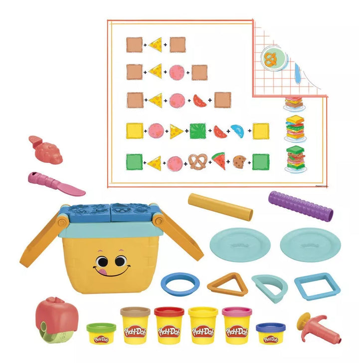 Set De Play-doh Picnic Crea Y Moldea Para Niños