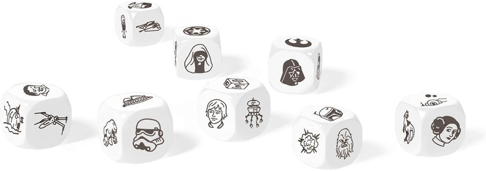 Juego De Mesa Rory's Story Cubes: Star Wars Para Niños