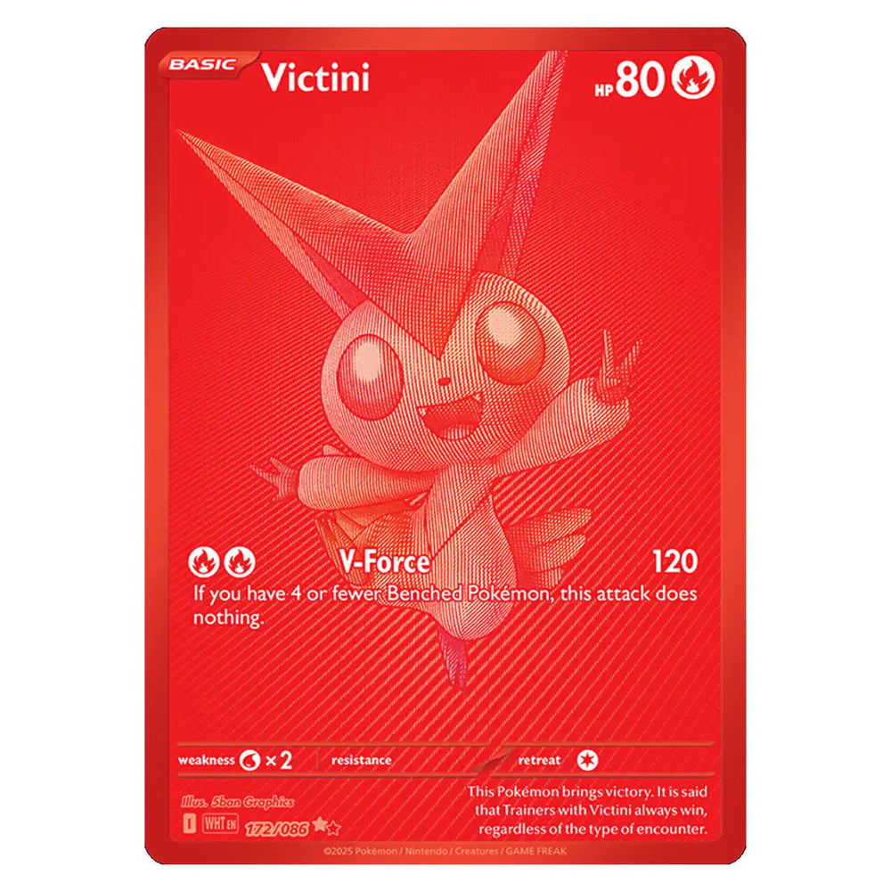 Colección De Ilustraciones Victini De Pokémon Tcg Escarlata