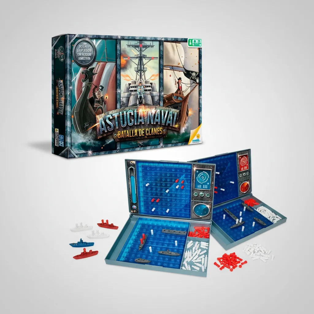Juego De Mesa Estrategia Astucia Naval Para Niños