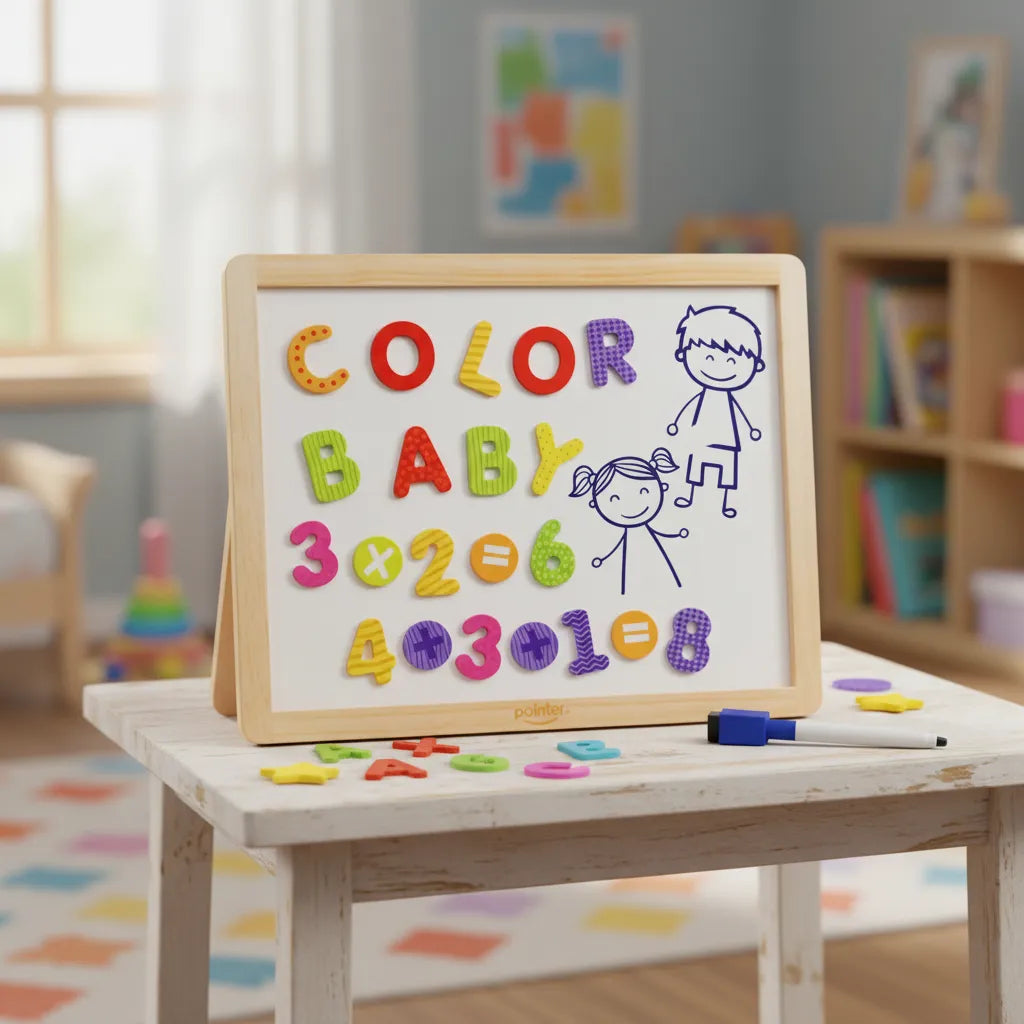 Pizarra Magnética Letras Y Números Para Niños