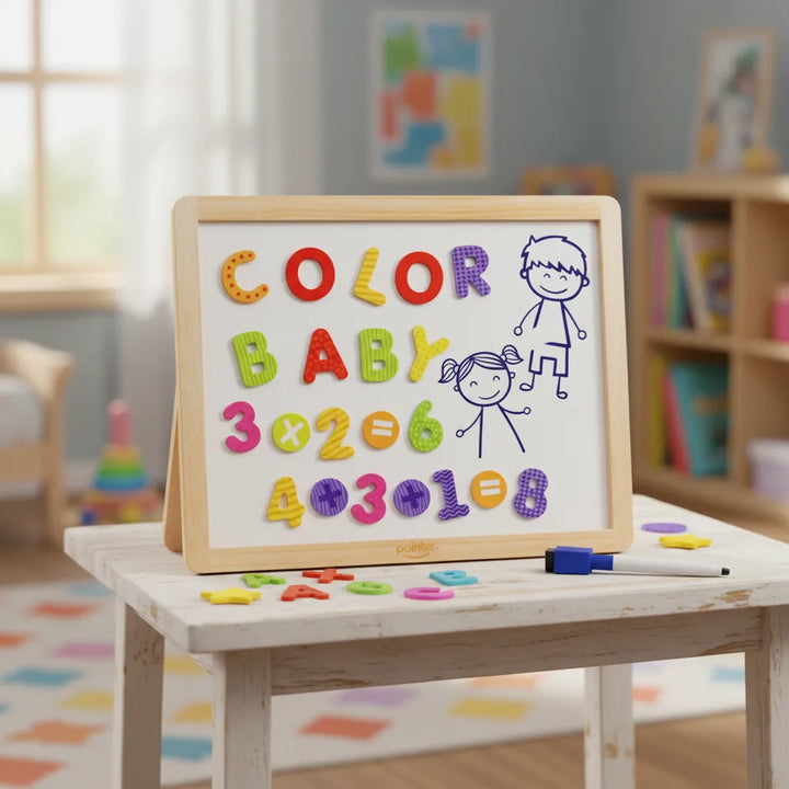 Pizarra Magnética Letras Y Números Para Niños