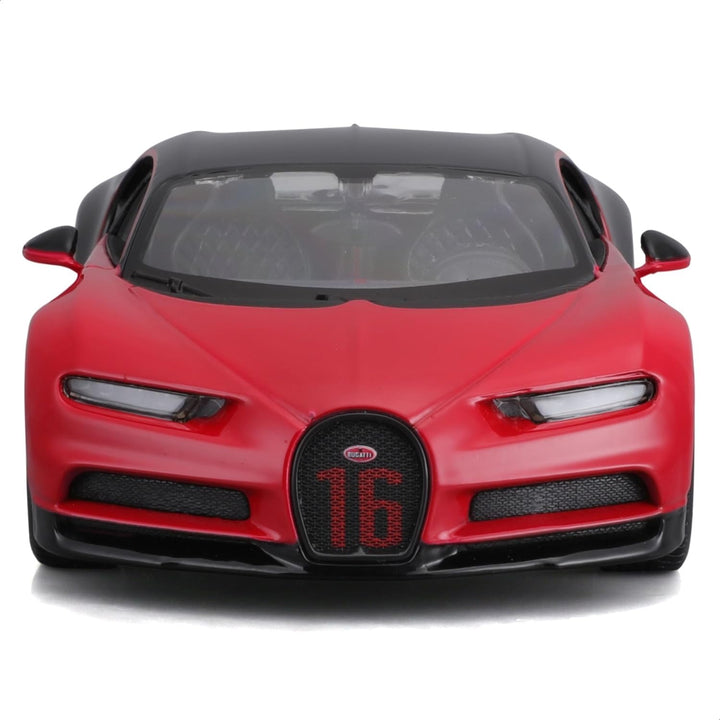 Carro Coleccionable A Escala 1:32 Bugatti Chiron Sport Rojo