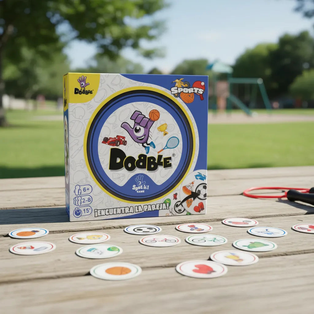 Juego De Mesa Dobble Eco Sleeve Para Niños Familia