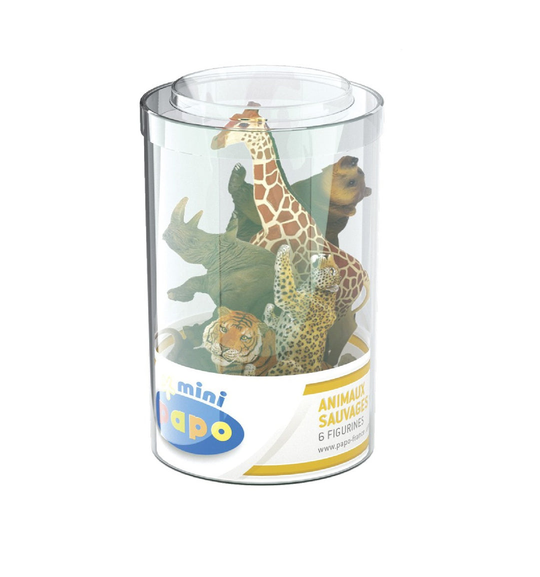 Set Figuras De Animales Salvajes 6 Piezas  Niños