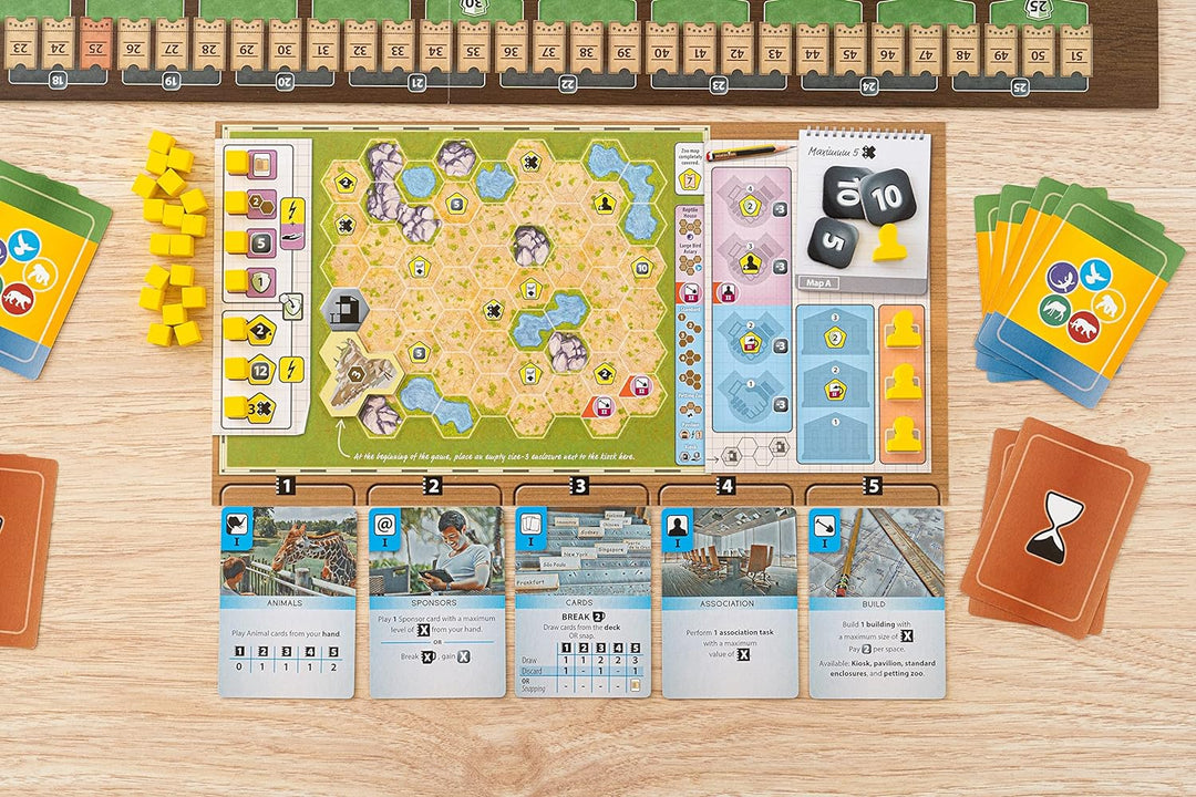 Juego De Mesa Ark Nova Devir Para Niños Adultos