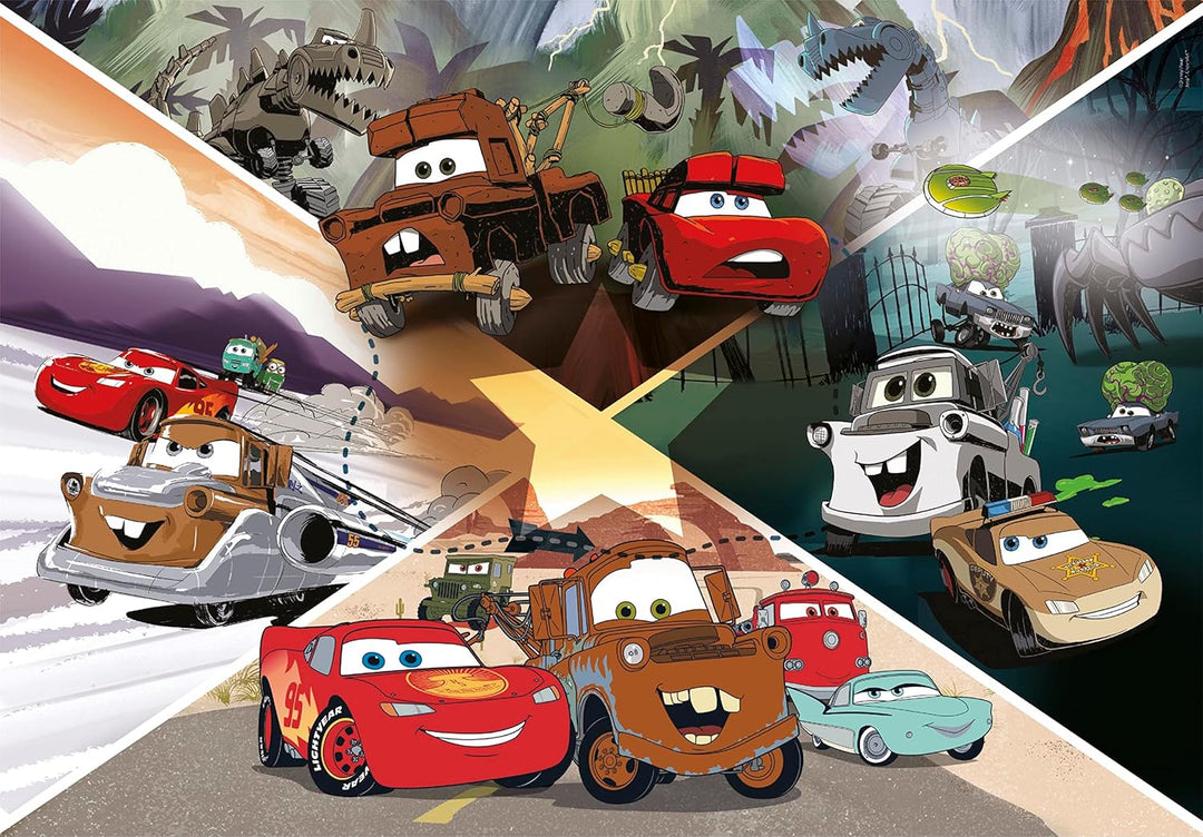 Rompecabezas 104 Piezas Cars para Niños