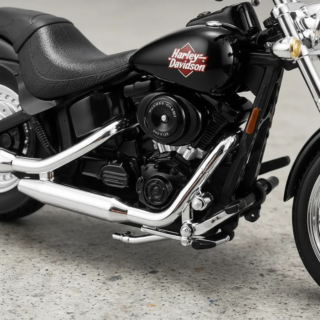 Moto A Escala Harley-davidson 2002 FXSTB Night Train