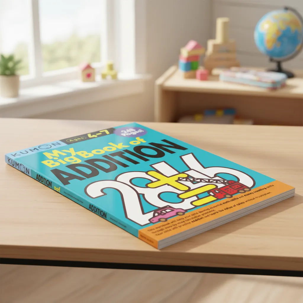 Libro Kumon Gran Libro De Sumas En Ingles Para Niños