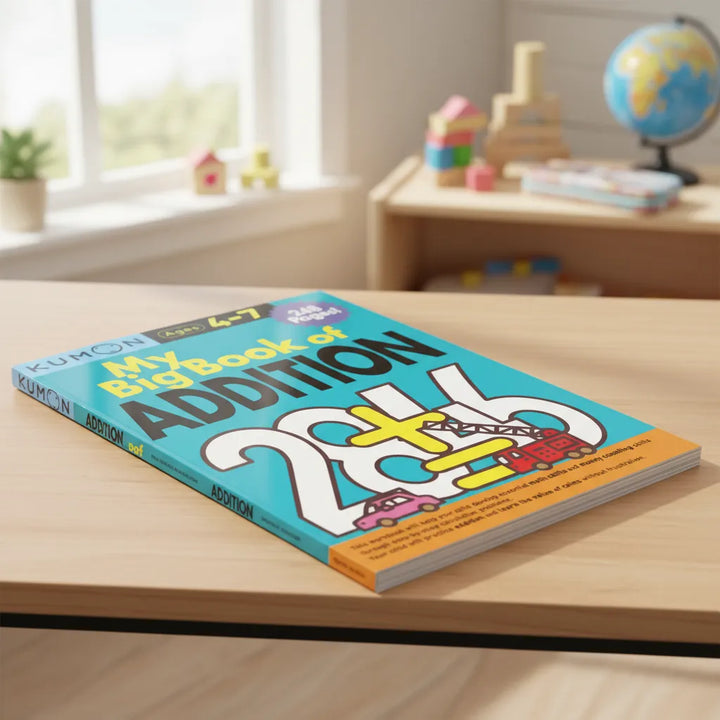 Libro Kumon Gran Libro De Sumas En Ingles Para Niños