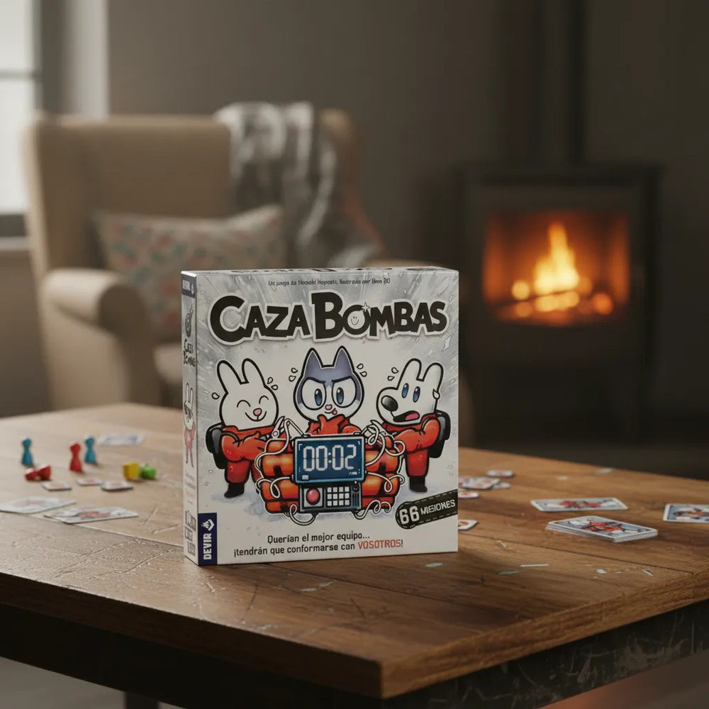 Juego De Mesas Caza Bombas Para Niños Adultos