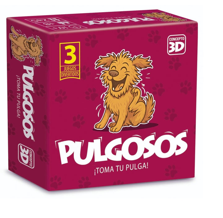 Juego De Cartas Pulgosos Diversión Para Niños