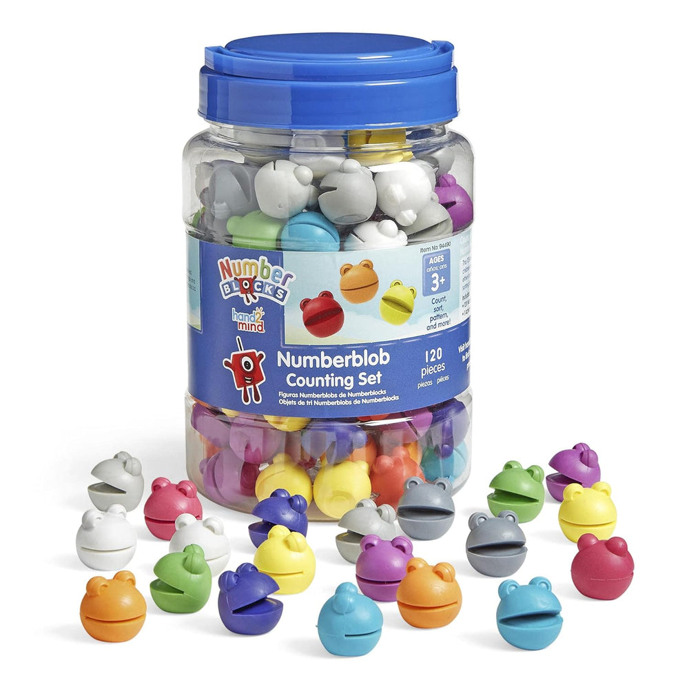 Juego Set Bloques Para Contar 120 Piezas Para Niños