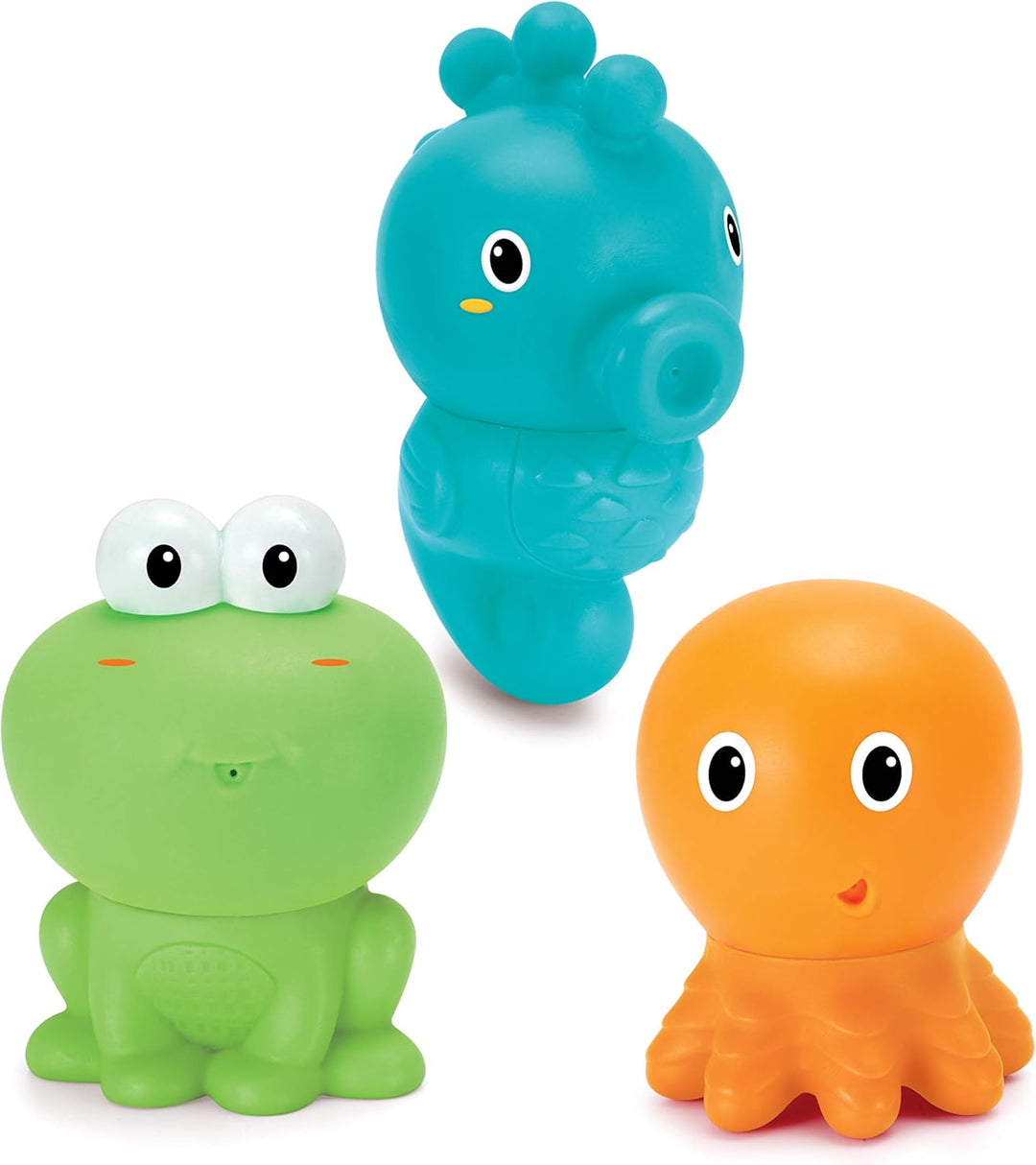 Set Juguete De Baño Bebés Animales Marinos