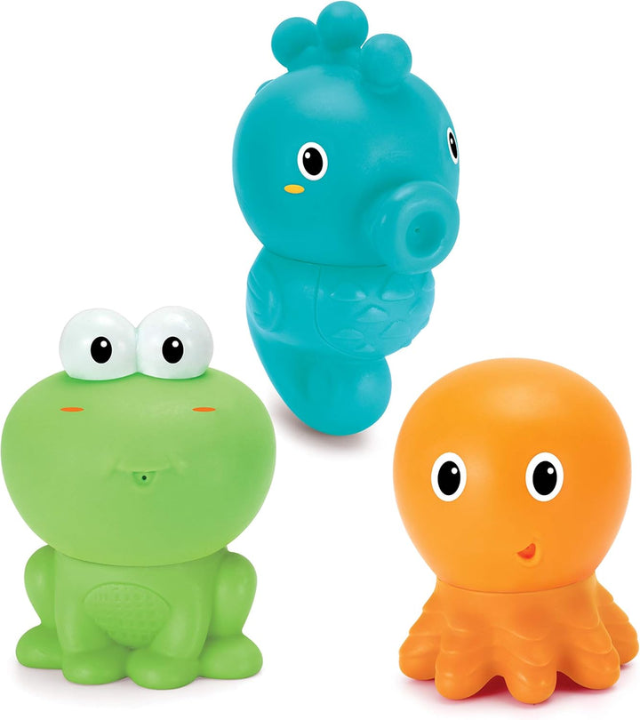 Set Juguete De Baño Bebés Animales Marinos
