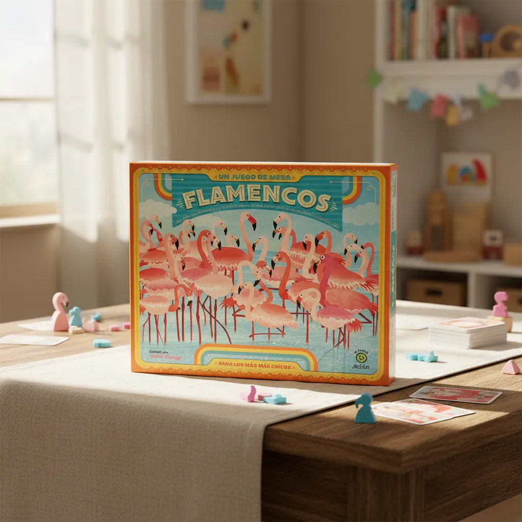 Juego De Mesa Flamencos Juego De Estrategias Para Niños