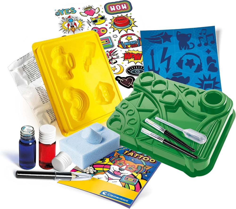 Juego Creativo Pop Tattoo Plantillas Niños