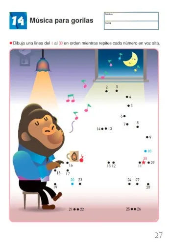 Libro Kumon Mi Libro De Juegos De Números 1-70 Niños