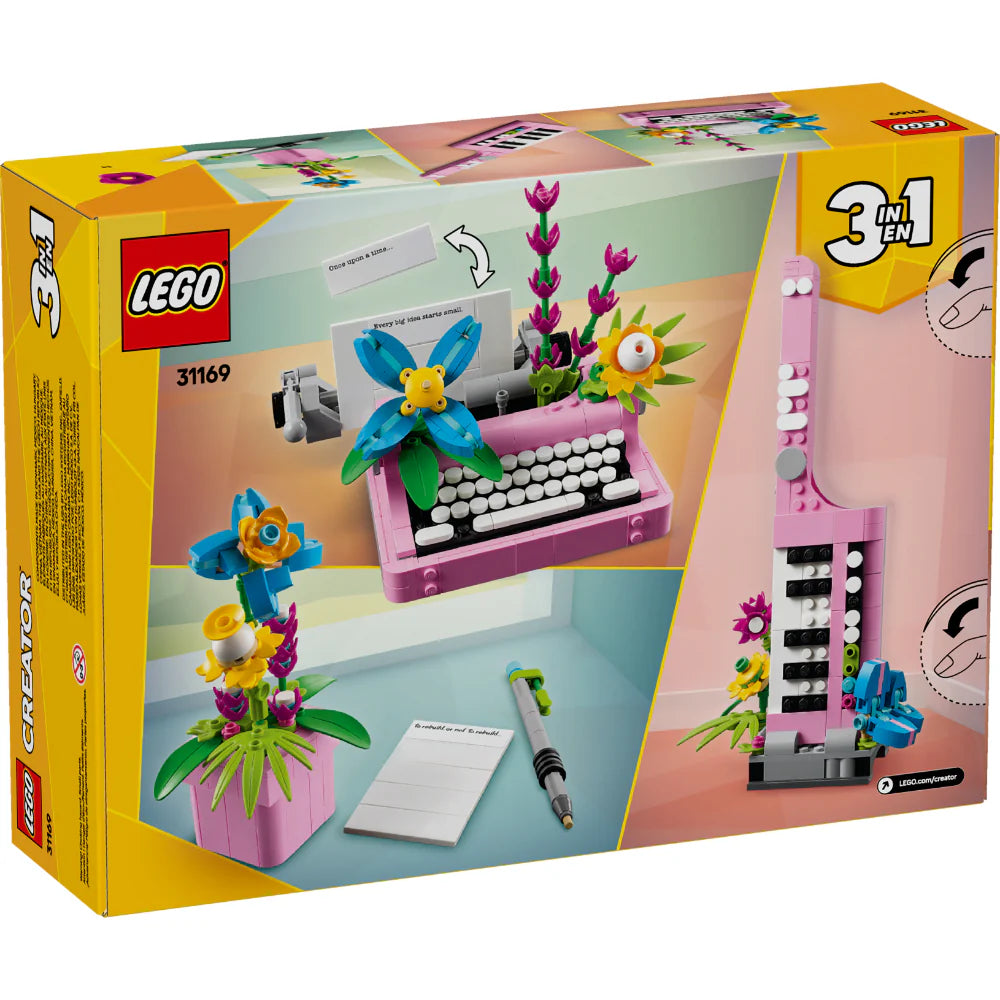 Juego  Lego 363 Piezas Maquina Escribir Niños