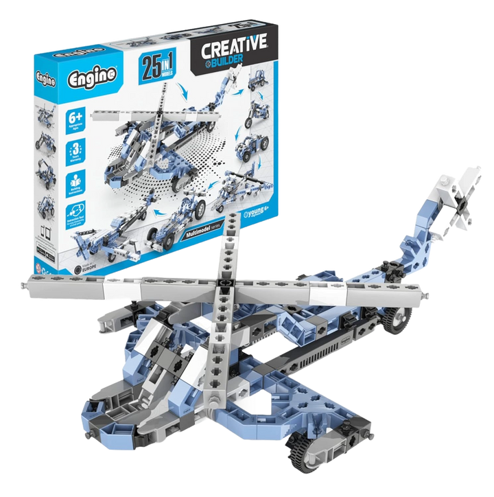 Set De Construcción Multimodelos 25 En 1