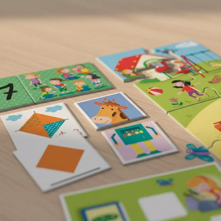 Juego Educativo Montessori 8 En 1 Para Niños