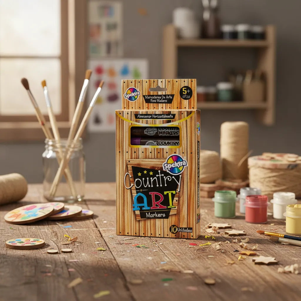 Set Marcadores Para Pintar Madera Niños Adultos