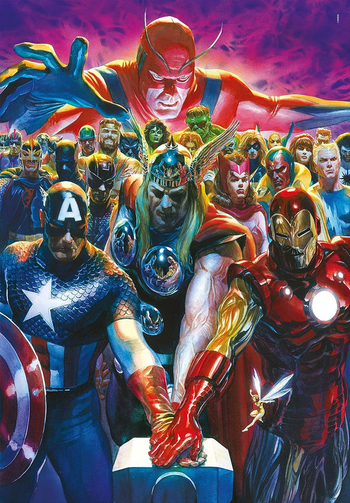 Rompecabezas Adultos 1000 Piezas Los Vengadores Marvel