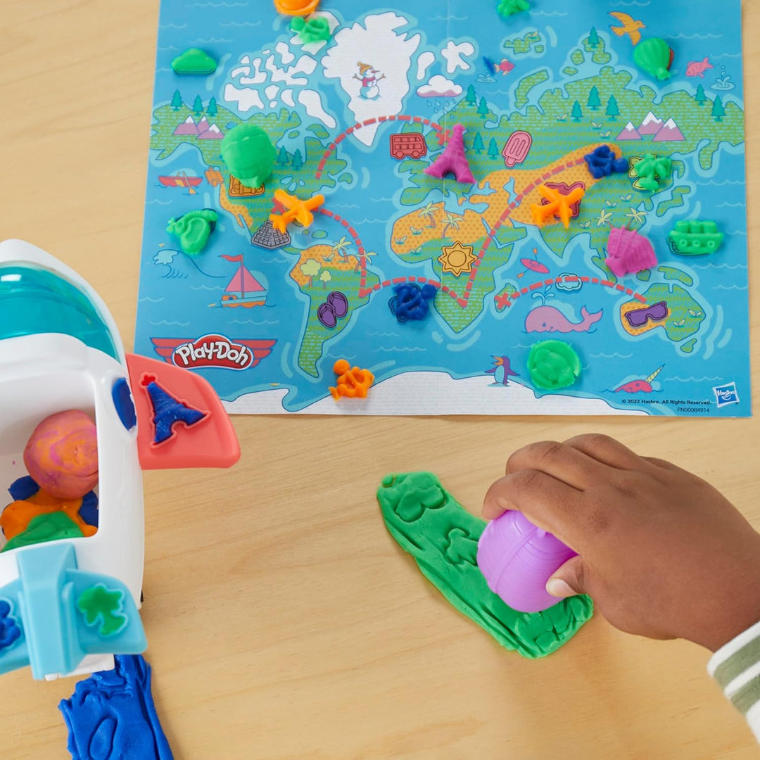 Juego Play-doh Set De Avión Explorador Para Niños